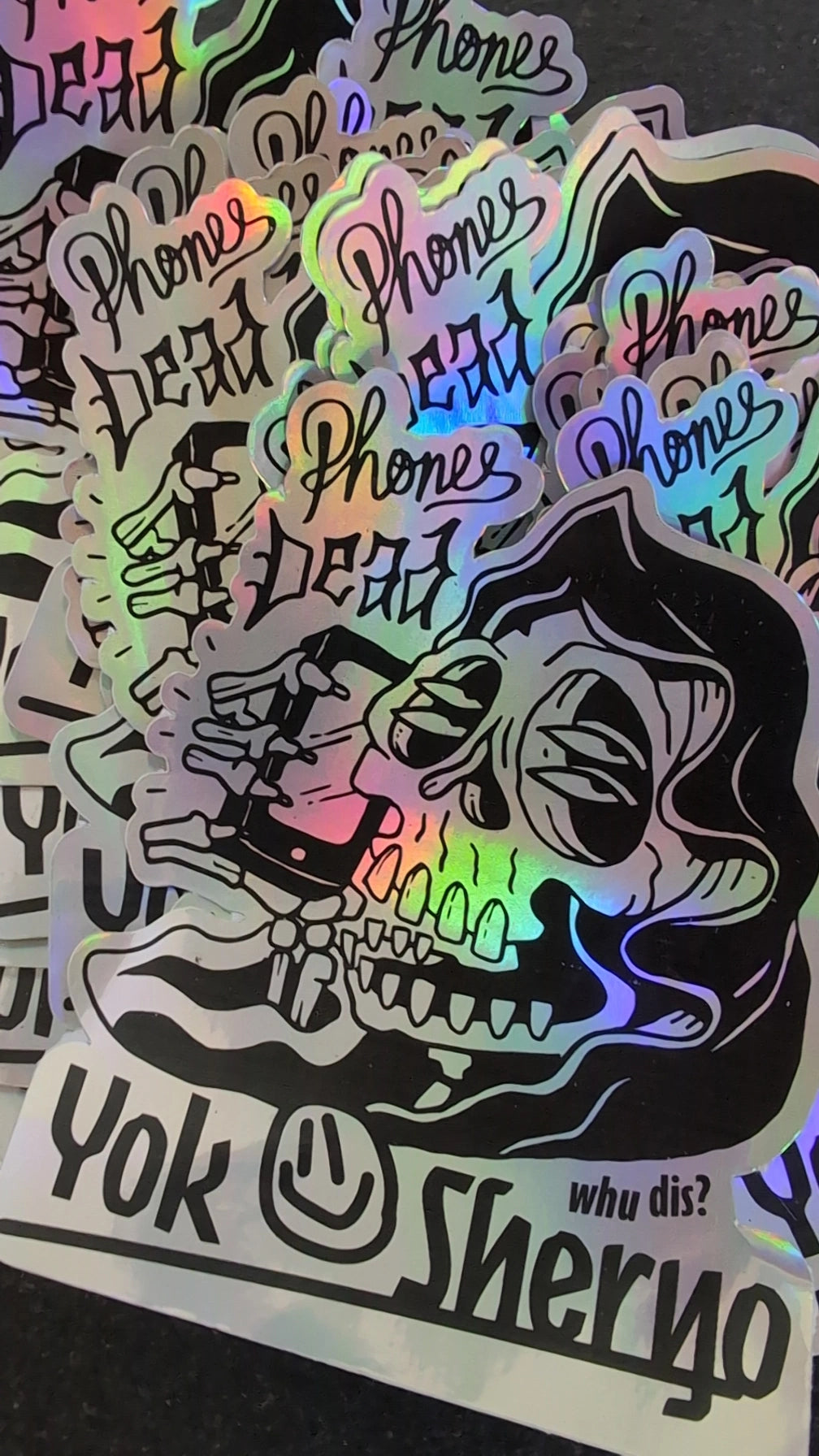 Holographic Hefty Sticker Pack