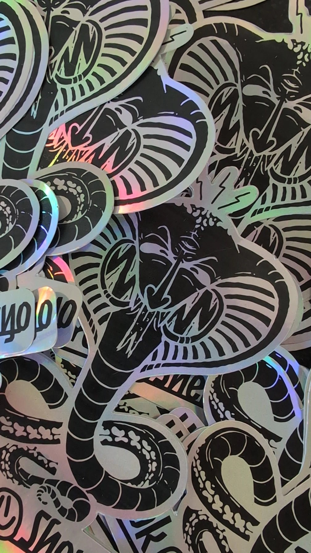 Holographic Hefty Sticker Pack