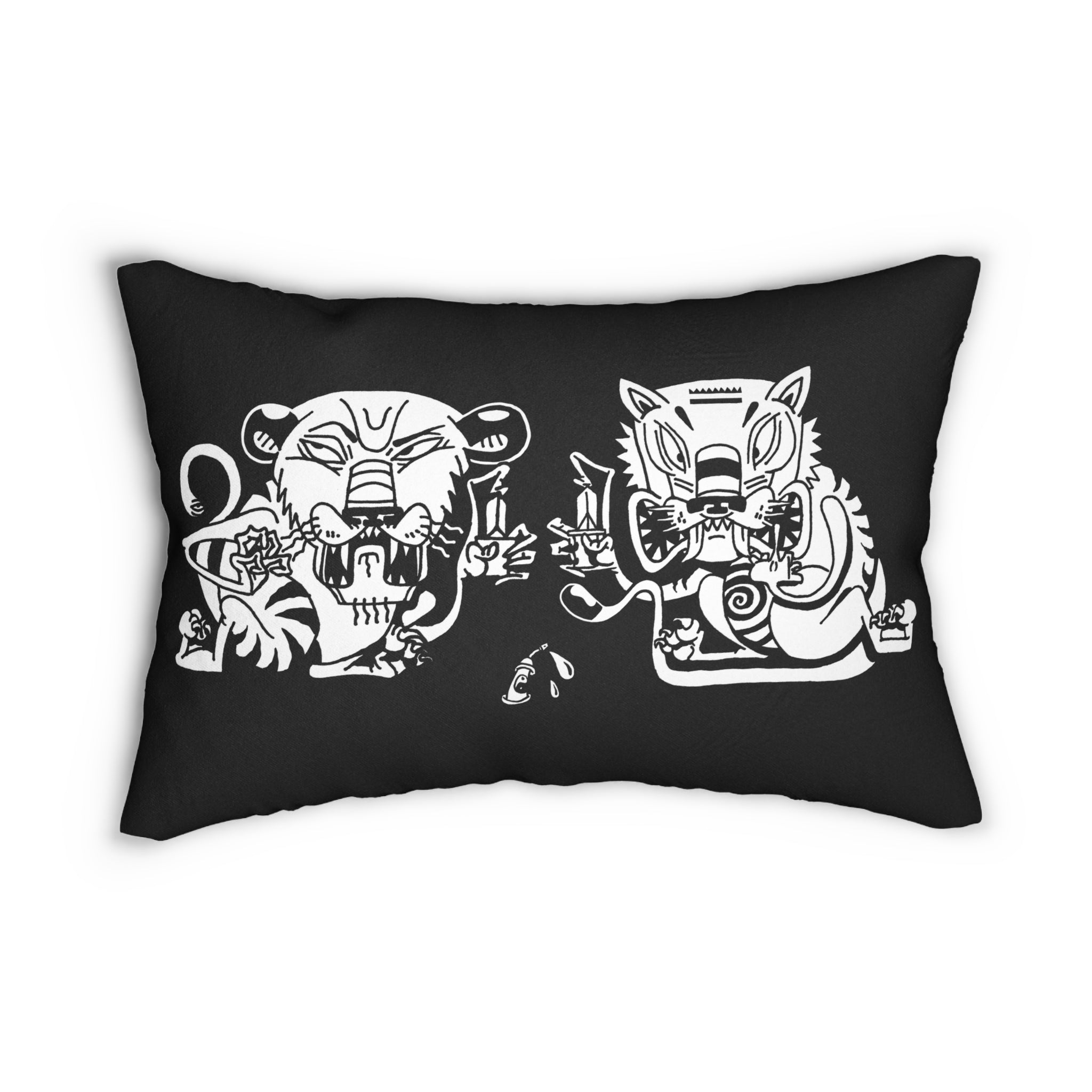 Tribal Tigers Pillow