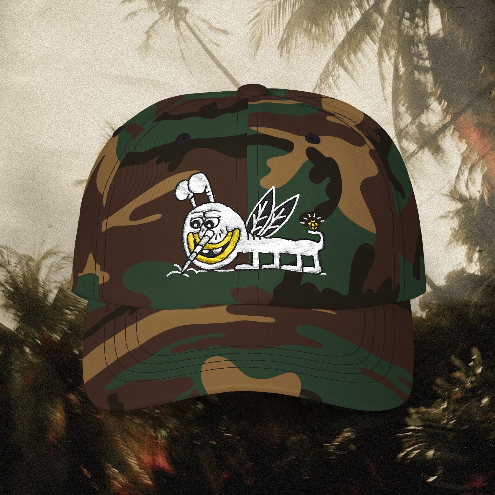 Sneaky Stingers Camo Dad Hat