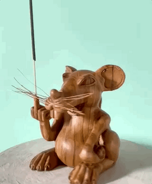 'Rat' Incense Burner