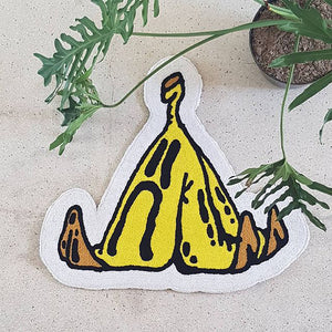 "Sad Banana" Rug