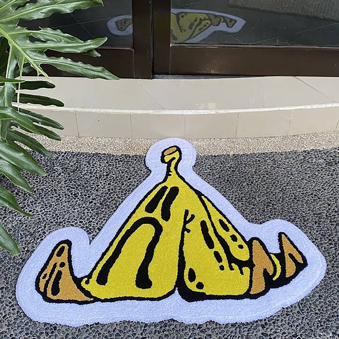 "Sad Banana" Rug