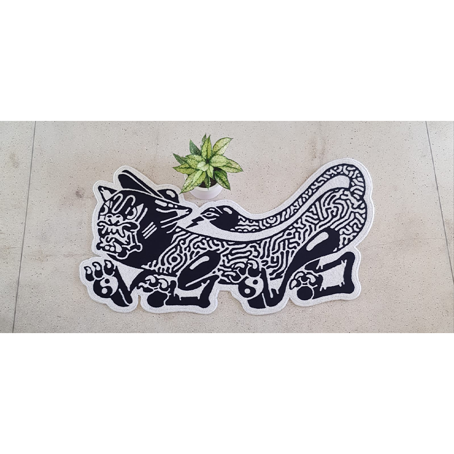 "The White Tiger" Rug